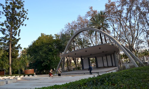 Kiosco de la música, Málaga