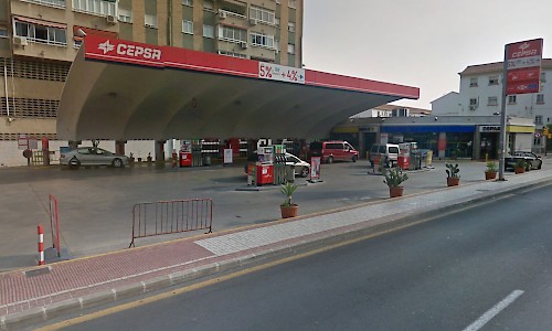 Gasolinera Alaska, Málaga (Fuente: Google Maps)