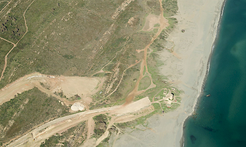 Punta Torre Nueva, La Línea de la Concepción (Fuente: Bing Mapas)