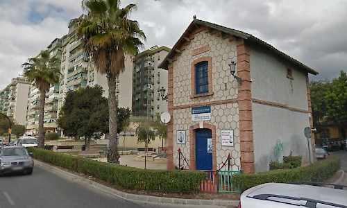 Antiguo Apeadero Ferrocarril, Málaga (Fuente: Google Maps)