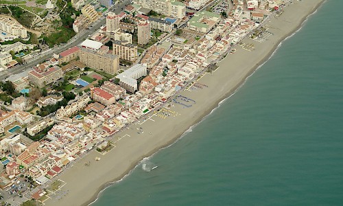 La Carihuela, Torremolinos (Fuente: Bing Mapas)