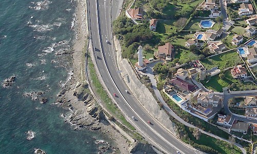 Faro de Calaburras, Mijas (Fuente: Bing Mapas)