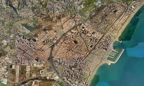 Centro histórico de Fuengirola, Fuengirola (Fuente: Bing Mapas)