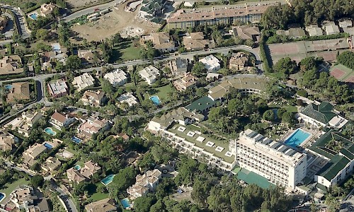 Urbanización Los Monteros, Marbella (Fuente: Bing Mapas)