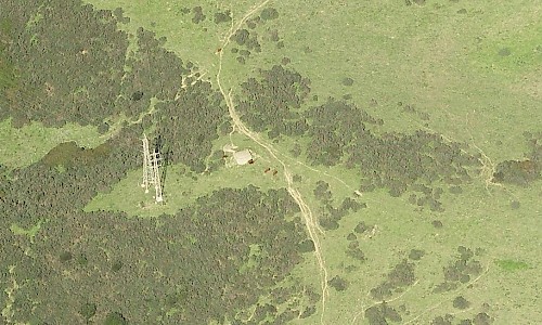 Búnker: Observatorio 189 c, San Roque (Fuente: Bing Mapas)