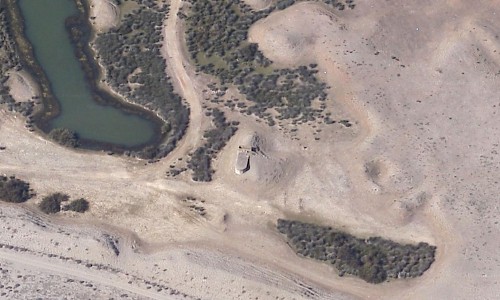 Búnker: Nido de ametralladora 050, San Roque (Fuente: Google Maps)