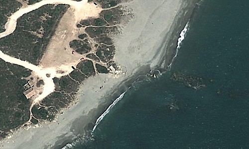 Búnker: Nido de ametralladora 065, San Roque (Fuente: Google Maps)